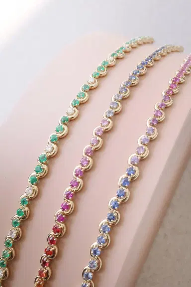 STATE PROPERTY Edessa Mist Tennis Bracelet | Thumbnail 4