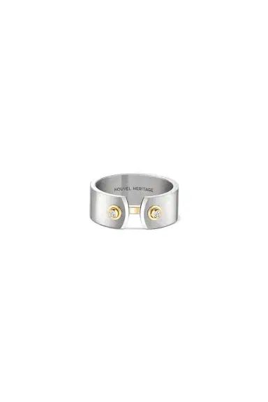 NOUVEL HERITAGE Paris From The Sky Mood Ring - Yellow Gold | Thumbnail 1 NOUVEL HERITAGE Paris From The Sky Mood Ring - Yellow Gold | Thumbnail 1