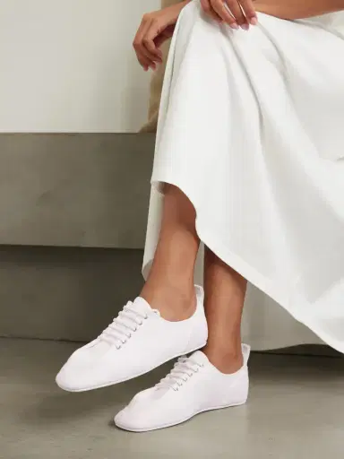TOTEME Recycled Cotton-twill Sneakers | Thumbnail 2 TOTEME Recycled Cotton-twill Sneakers | Thumbnail 2