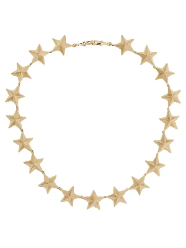 Star 18-karat Gold Necklace