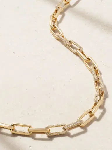 SHAY 18-karat Gold Diamond Necklace | Thumbnail 4 SHAY 18-karat Gold Diamond Necklace | Thumbnail 4