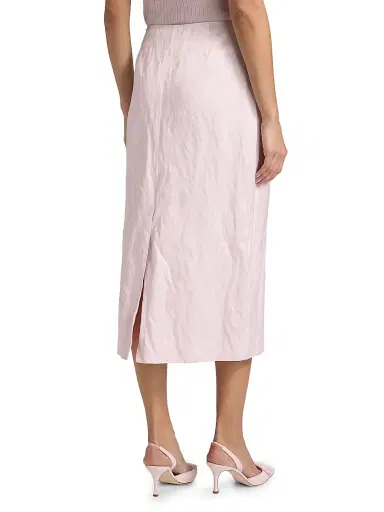 A.L.C. Women's Phoebe Satin Pencil Skirt - Cherry Blossom - Size 14 | Thumbnail 5