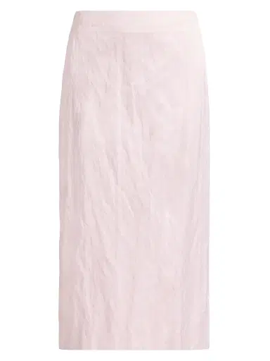 A.L.C. Women's Phoebe Satin Pencil Skirt - Cherry Blossom - Size 14 | Thumbnail 1
