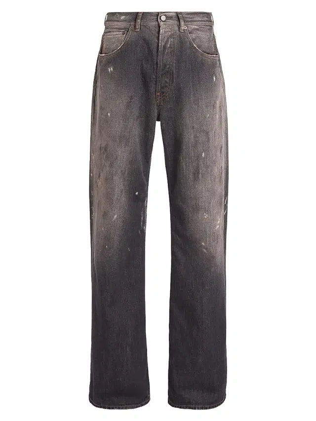 Men's Black Trafalgar Straight-Leg Jeans - Black