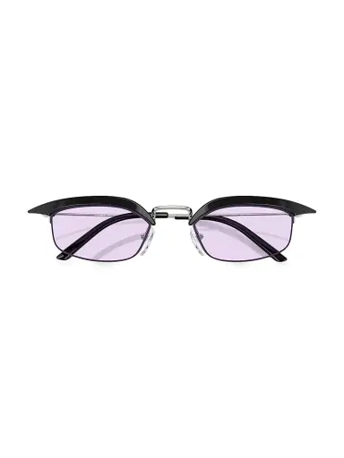 Prada Women's 52MM Rectangular Sunglasses - Purple Black | Thumbnail 5