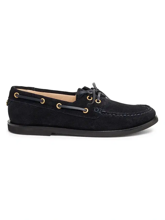 Women's Suede Loafers - Denim