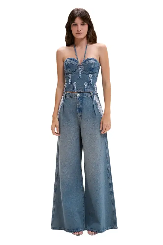 PatBo NOSTALGIC SKY DENIM PANT