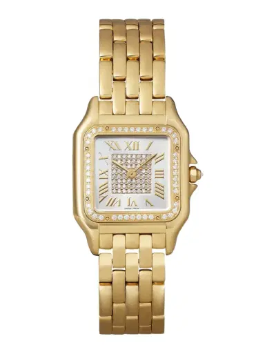 Cartier Panthère De Medium 18-karat Gold Diamond Watch | Thumbnail 1 Cartier Panthère De Medium 18-karat Gold Diamond Watch | Thumbnail 1