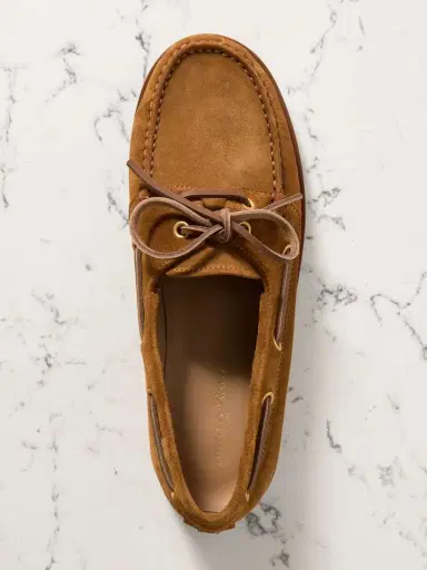 Gianvito Rossi Vandée Suede Boat Shoes | Thumbnail 5 Gianvito Rossi Vandée Suede Boat Shoes | Thumbnail 5