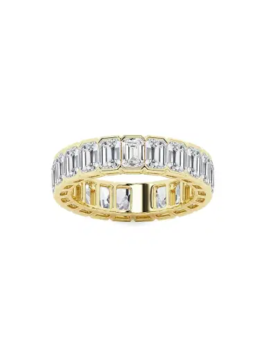 Saks Fifth Avenue Collection Women's 14K Yellow Gold & Emerald-Cut Natural Diamond Eternity Band/3.00-5.00 TCW - 5 Tcw | Thumbnail 1 Saks Fifth Avenue Collection Women's 14K Yellow Gold & Emerald-Cut Natural Diamond Eternity Band/3.00-5.00 TCW - 5 Tcw | Thumbnail 1