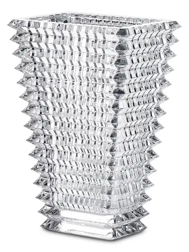 Baccarat Eye Small Clear Rectangular Vase | Thumbnail 1 Baccarat Eye Small Clear Rectangular Vase | Thumbnail 1