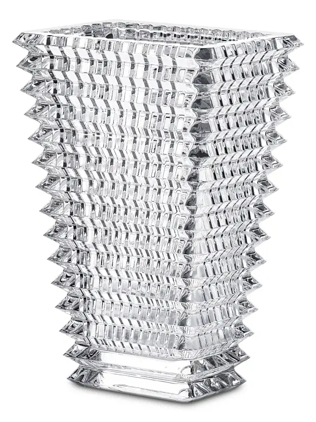 Eye Small Clear Rectangular Vase