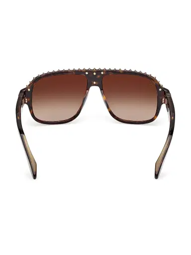 Christian Louboutin Men's Studded 57MM Sunglasses | Thumbnail 5