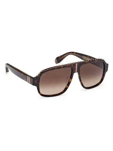 Christian Louboutin Men's Studded 57MM Sunglasses | Thumbnail 8