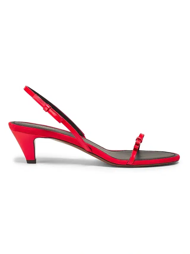 Neous Women's Diwo 40MM Patent Leather Slingback Sandals - Red