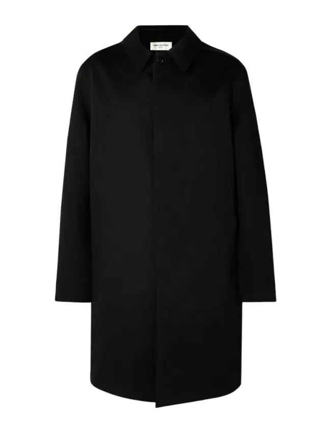 Cotton-Blend Coat - Men