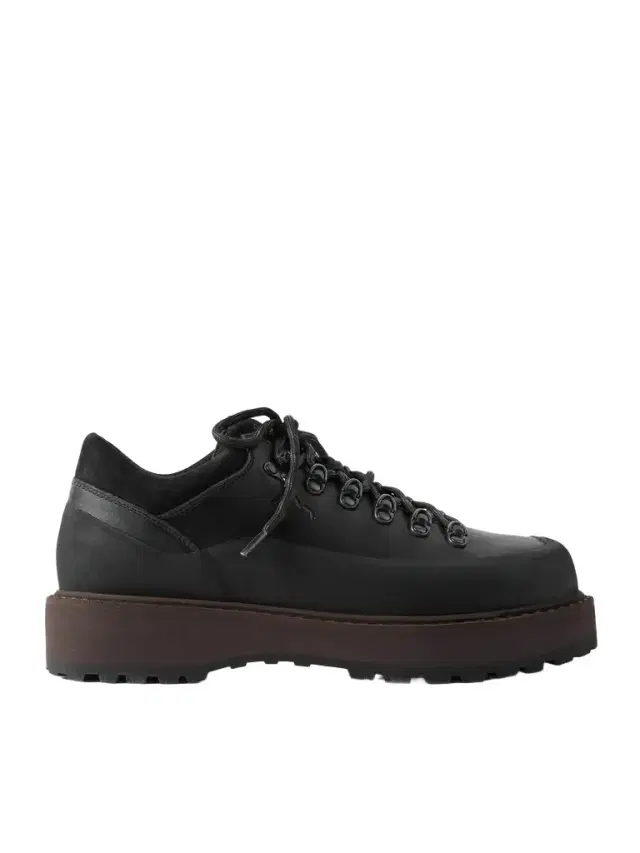 Diemme Cornaro Gomma Rubber and Suede-Trimmed Leather Sneakers - Men