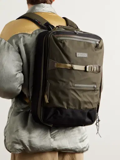 Master-Piece Potential 2-Way Leather and Webbing-Trimmed CORDURA® MasterTeX Backpack - Men | Thumbnail 2