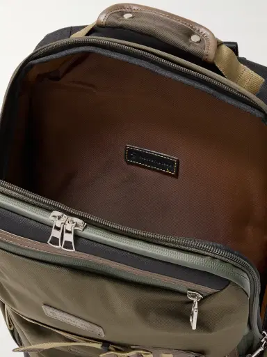 Master-Piece Potential 2-Way Leather and Webbing-Trimmed CORDURA® MasterTeX Backpack - Men | Thumbnail 5