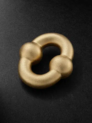 Greg Yuna Umlaut Mini 18-Karat Gold Pendant - Men | Thumbnail 1 Greg Yuna Umlaut Mini 18-Karat Gold Pendant - Men | Thumbnail 1