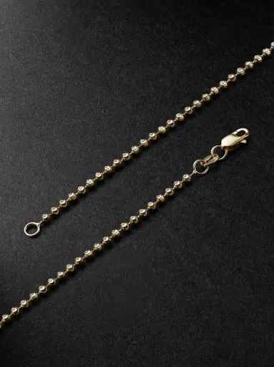 Greg Yuna Babÿ Umlaut Initial 18-Karat Gold Diamond Pendant Necklace - Men | Thumbnail 3 Greg Yuna Babÿ Umlaut Initial 18-Karat Gold Diamond Pendant Necklace - Men | Thumbnail 3