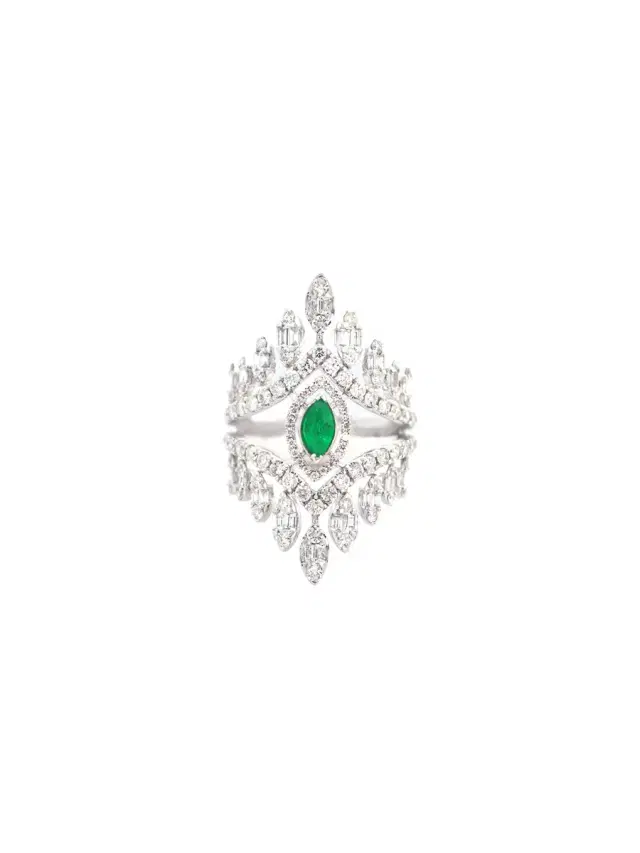 Wish Fine Jewelry 14KW 5.5GR_ C:0.21CT D:1.62