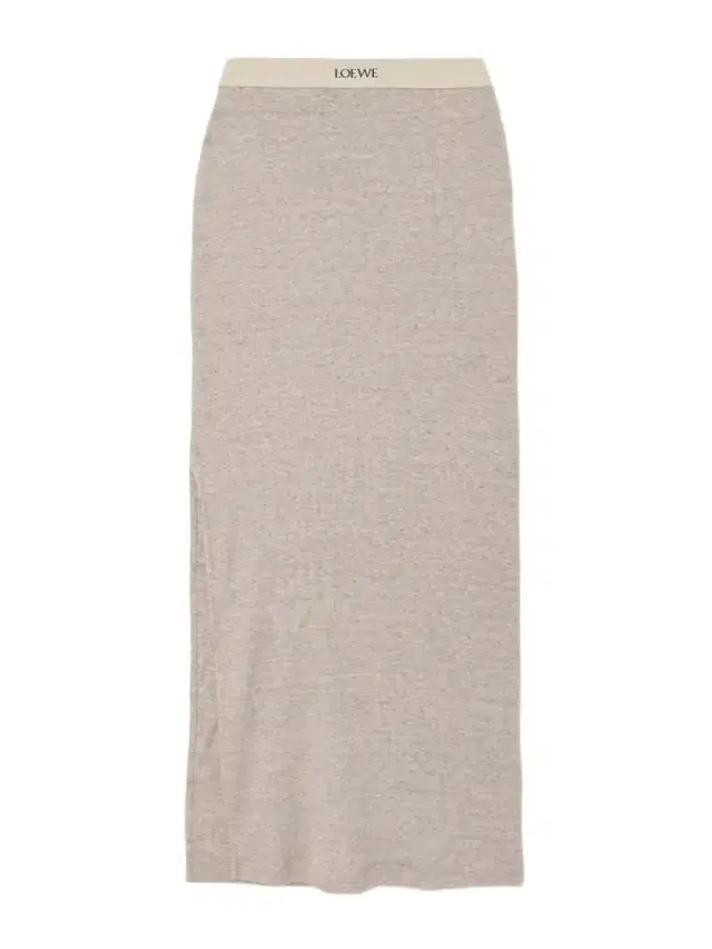 Cotton And Wool-blend Jersey Midi Skirt