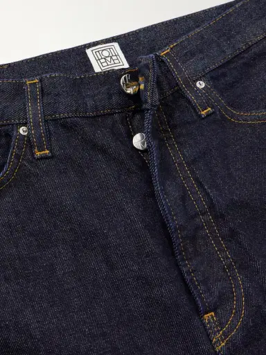 TOTEME Twisted Seam High-rise Straight-leg Jeans | Thumbnail 5