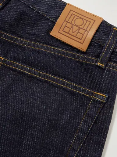TOTEME Twisted Seam High-rise Straight-leg Jeans | Thumbnail 6