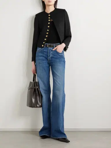 Nili Lotan Patti Wool-twill Jacket | Thumbnail 2 Nili Lotan Patti Wool-twill Jacket | Thumbnail 2