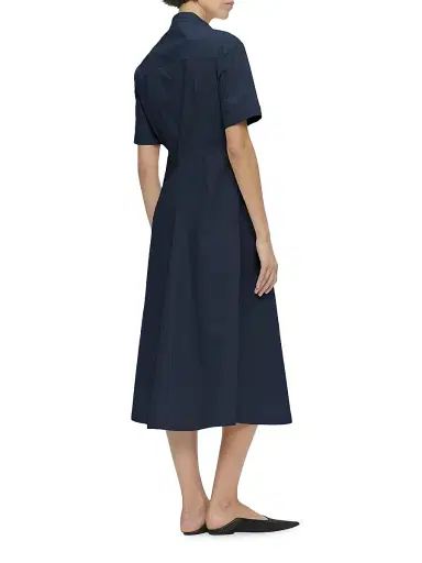 Callas Milano Women's Noor Long Shirt Dress - Navy | Thumbnail 3 Callas Milano Women's Noor Long Shirt Dress - Navy | Thumbnail 3