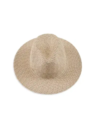 Eugenia Kim Women's Courtney Packable Fedora - Natural Gold | Thumbnail 4 Eugenia Kim Women's Courtney Packable Fedora - Natural Gold | Thumbnail 4