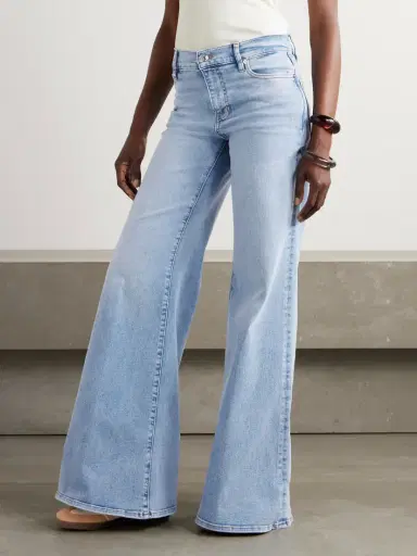 Frame Le Palazzo Mid-rise Flared Jeans | Thumbnail 3