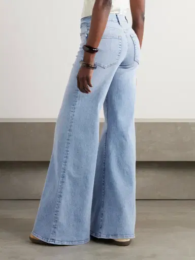 Frame Le Palazzo Mid-rise Flared Jeans | Thumbnail 4