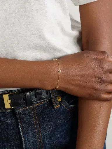 STONE AND STRAND Marks The Spot 14-karat Gold Bracelet | Thumbnail 2