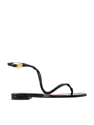 Gianvito Rossi Jungle Mamba Patent-leather Sandals | Thumbnail 1 Gianvito Rossi Jungle Mamba Patent-leather Sandals | Thumbnail 1