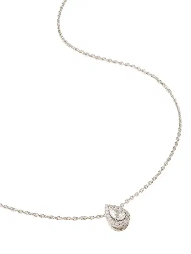 De Beers Aura 18-karat White Gold Diamond Necklace | Thumbnail 1 De Beers Aura 18-karat White Gold Diamond Necklace | Thumbnail 1