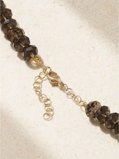 JIA JIA Gold Smoky Quartz Necklace | Thumbnail 3 JIA JIA Gold Smoky Quartz Necklace | Thumbnail 3