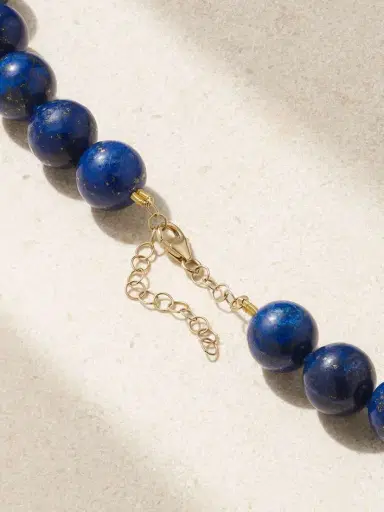 JIA JIA Gold Lapis Lazuli Necklace | Thumbnail 3 JIA JIA Gold Lapis Lazuli Necklace | Thumbnail 3