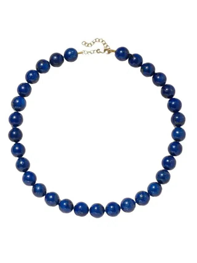 JIA JIA Gold Lapis Lazuli Necklace
