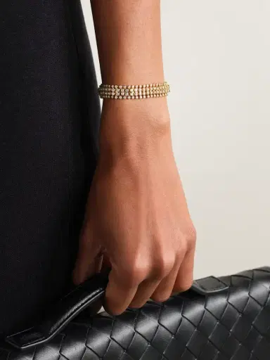 Marie Lichtenberg Mesh 18-karat Gold Diamond Bracelet | Thumbnail 2 Marie Lichtenberg Mesh 18-karat Gold Diamond Bracelet | Thumbnail 2