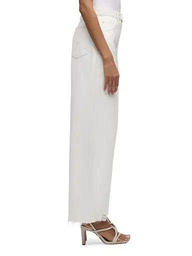 Hudson Jeans Women's Bailey Relaxed Barrel-Leg Jeans - White | Thumbnail 5 Hudson Jeans Women's Bailey Relaxed Barrel-Leg Jeans - White | Thumbnail 5
