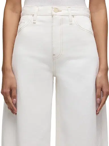 Hudson Jeans Women's Bailey Relaxed Barrel-Leg Jeans - White | Thumbnail 7 Hudson Jeans Women's Bailey Relaxed Barrel-Leg Jeans - White | Thumbnail 7