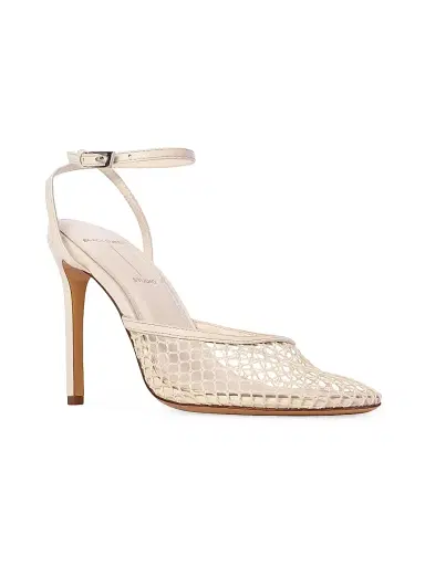 Black Suede Studio Women's Millie 100MM Mesh Sandals - Coconut Woven Mesh - Size 12 | Thumbnail 2 Black Suede Studio Women's Millie 100MM Mesh Sandals - Coconut Woven Mesh - Size 12 | Thumbnail 2