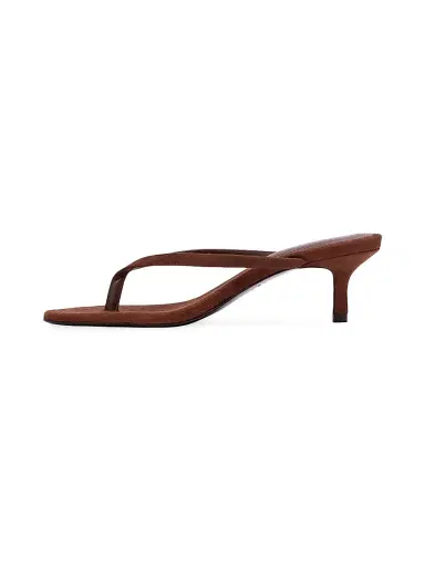 Black Suede Studio Women's Tash 50MM Suede Heels - Brownie Suede - Size 12 | Thumbnail 4 Black Suede Studio Women's Tash 50MM Suede Heels - Brownie Suede - Size 12 | Thumbnail 4