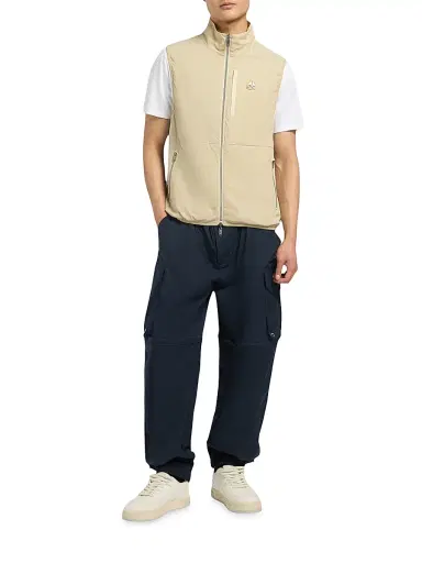 Moose Knuckles Men's Dominion Packable Vest - Tanned Bone | Thumbnail 2 Moose Knuckles Men's Dominion Packable Vest - Tanned Bone | Thumbnail 2