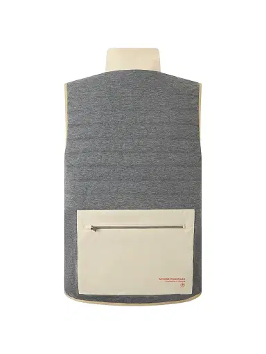 Moose Knuckles Men's Dominion Packable Vest - Tanned Bone | Thumbnail 5 Moose Knuckles Men's Dominion Packable Vest - Tanned Bone | Thumbnail 5