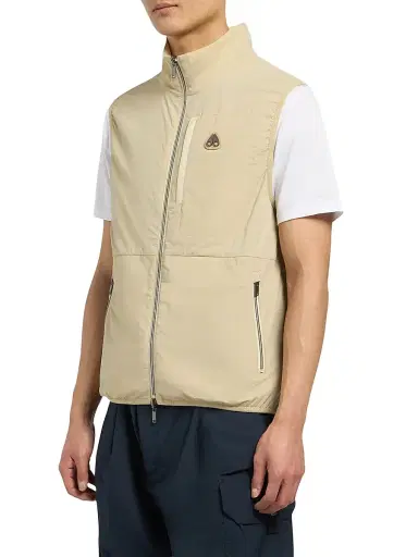 Moose Knuckles Men's Dominion Packable Vest - Tanned Bone | Thumbnail 6 Moose Knuckles Men's Dominion Packable Vest - Tanned Bone | Thumbnail 6