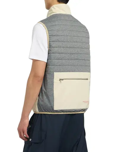 Moose Knuckles Men's Dominion Packable Vest - Tanned Bone | Thumbnail 9 Moose Knuckles Men's Dominion Packable Vest - Tanned Bone | Thumbnail 9