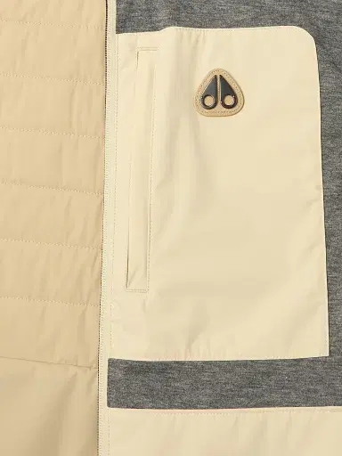 Moose Knuckles Men's Dominion Packable Vest - Tanned Bone | Thumbnail 1 Moose Knuckles Men's Dominion Packable Vest - Tanned Bone | Thumbnail 1